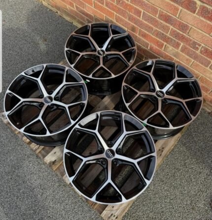 20x9" RS6 STYLE Wheels Rims for AUDI 5x112 et43 CB:66.6 New Set of 4
