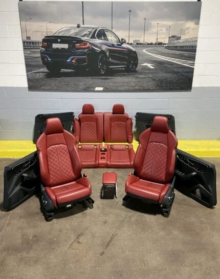 Audi S5 2018-2023 red seats interior